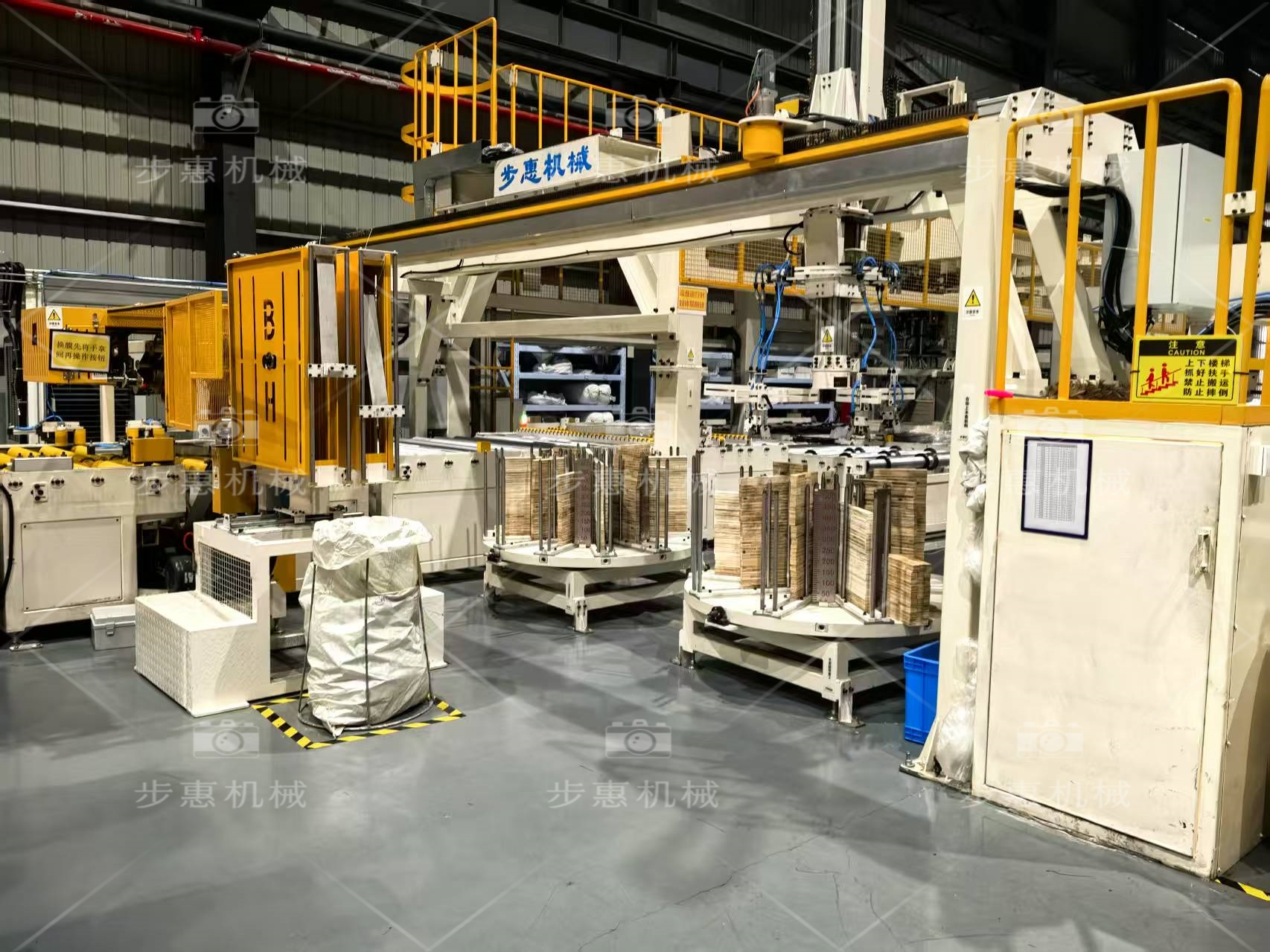 自动包装堆垛线