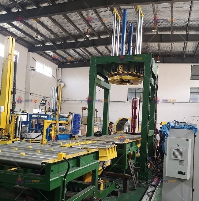 钢丝压缩捆扎缠绕包装线