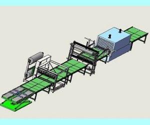沙发封切缠绕水平包装机