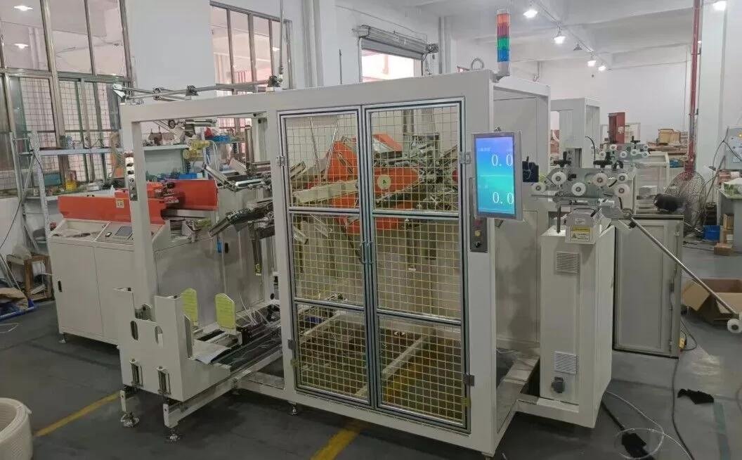 管材收卷成圈包装机