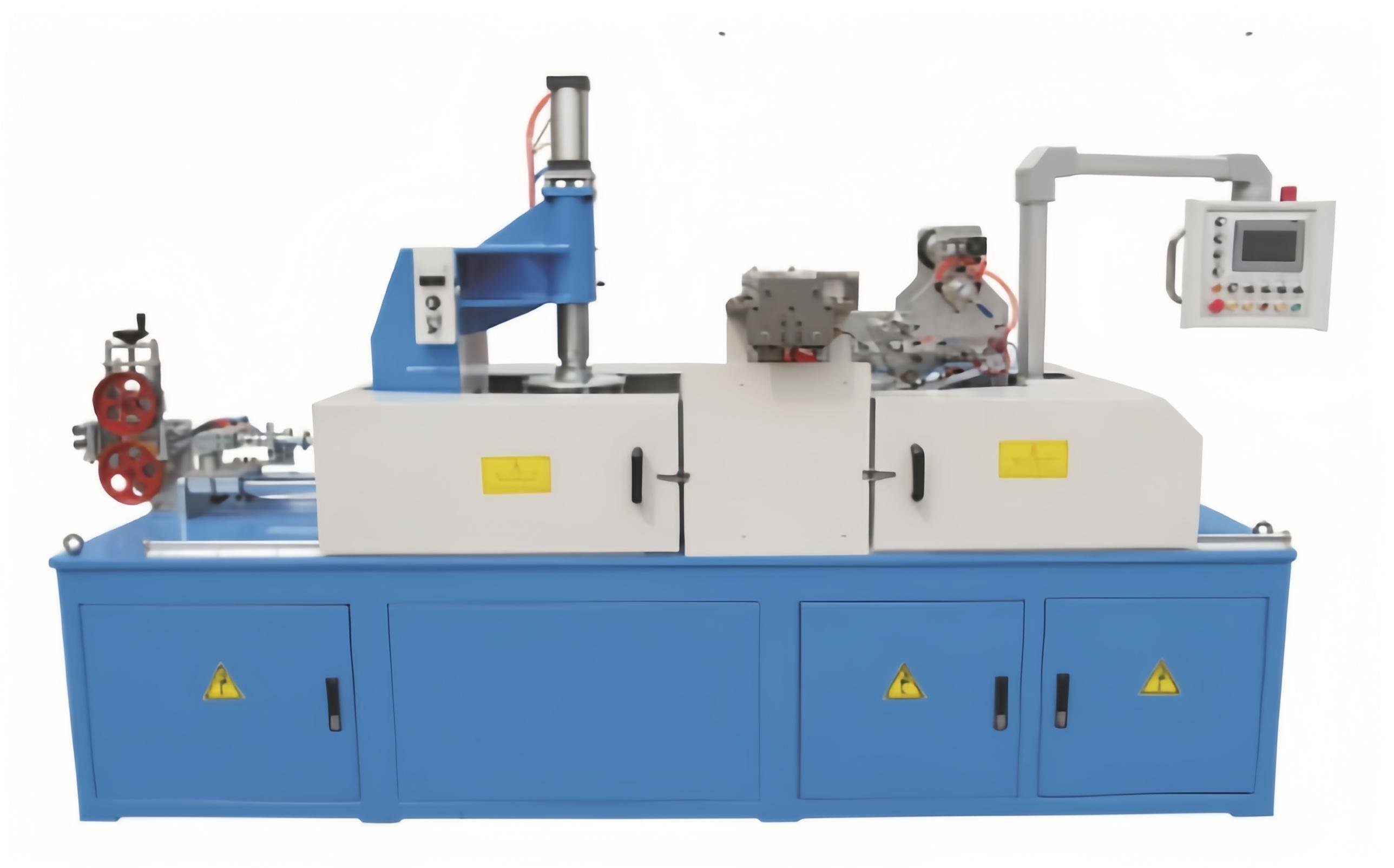 全自动管材收卷捆扎一体包装机