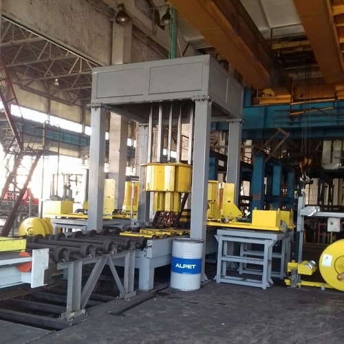 automatic wire coiling