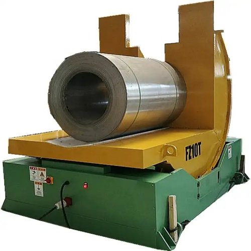 卷料翻转机（上翻机）| 高负荷液压卷料处理